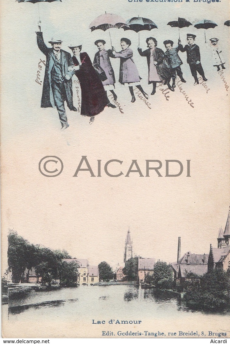 Postkaart/Carte Postale BRUGGE Une Excursion à Bruges Lac D'Amour  (C192) - Brugge