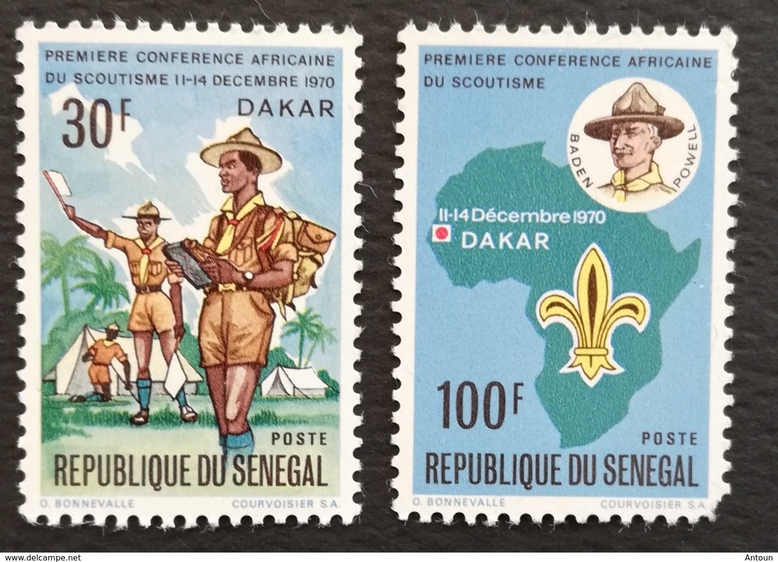 Senegal 1970 Boy Scouts - Senegal (1960-...)