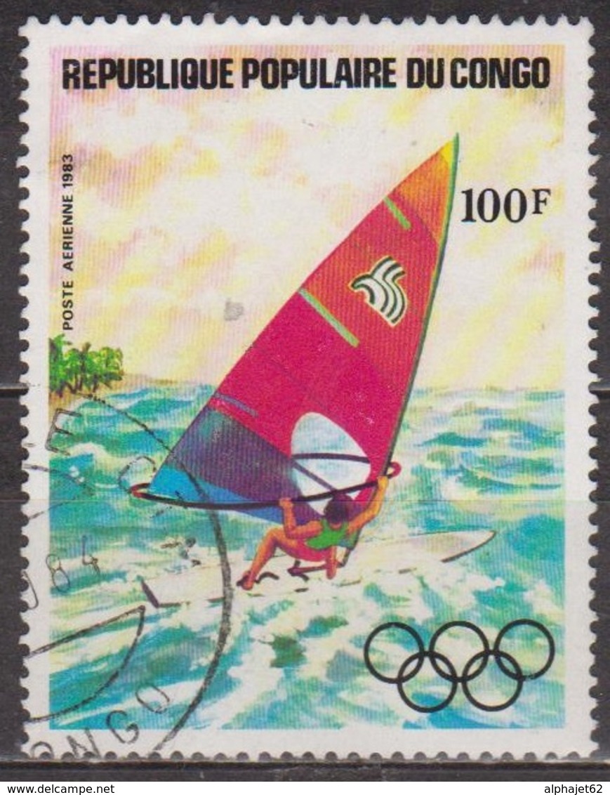 Sport Olympique - CONGO - Planche à Voile - N° 304 - 1983 - Gebraucht