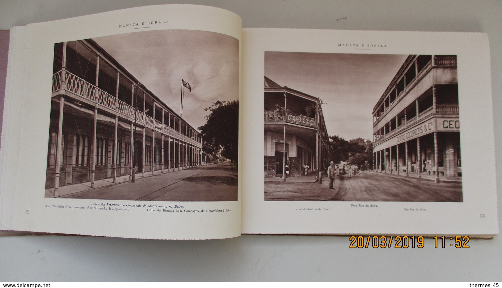 LA COMPAGNIE PORTUGAISE DE MOZAMBIQUE / JOSE DOS SANTOS RUFINO 1929 / VOL. 9 / MANICA E SOFALA