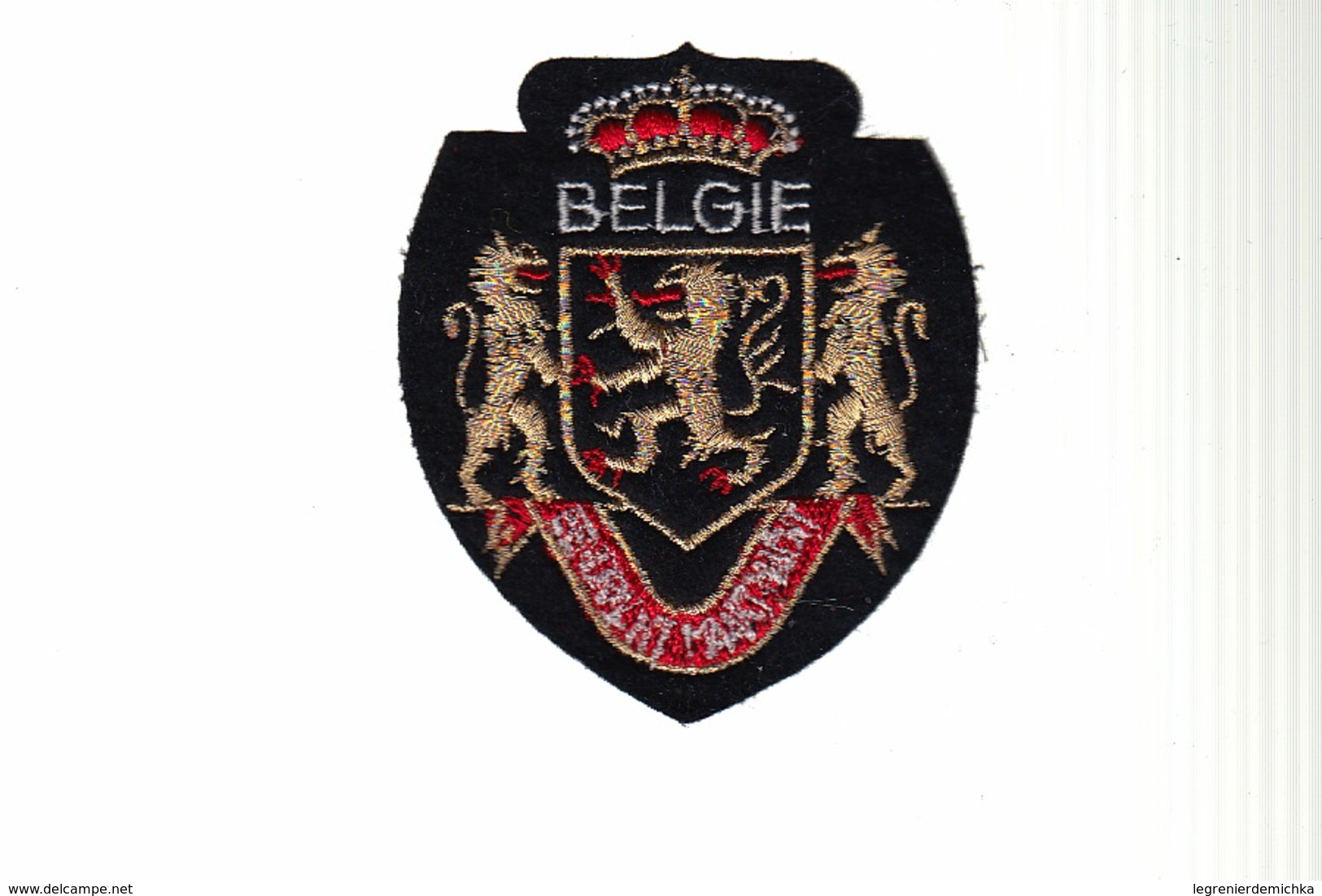 ECUSSON Tissu Brodé - BELGIQUE - BELGIE - Ecussons Tissu