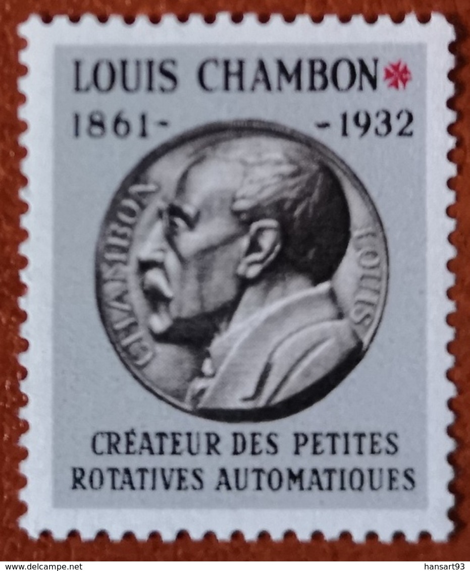 France Rare Vignette Expérimentale Dite "Chambon" Ch9** Luxe Gomme D'origine, Cote 4 €, Voir Les 2 Photos ! - Phantom