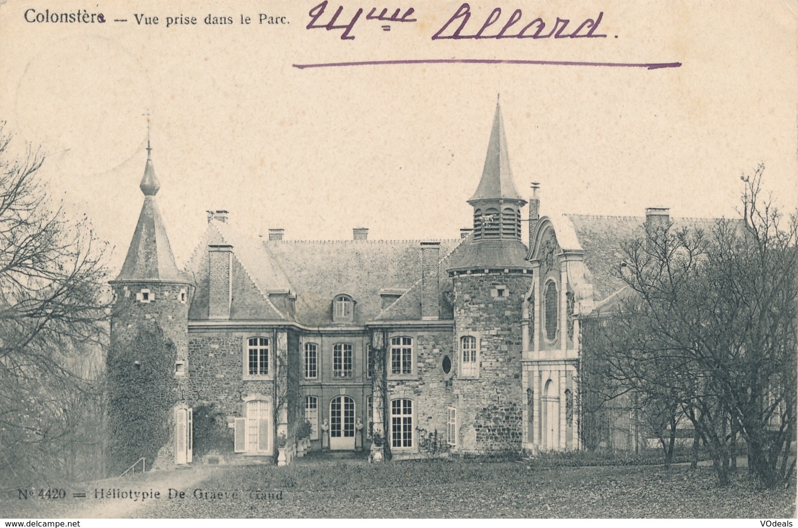 CPA - Belgique - Liege - Colonstère - Vue Prise Dans Le Parc - Liege