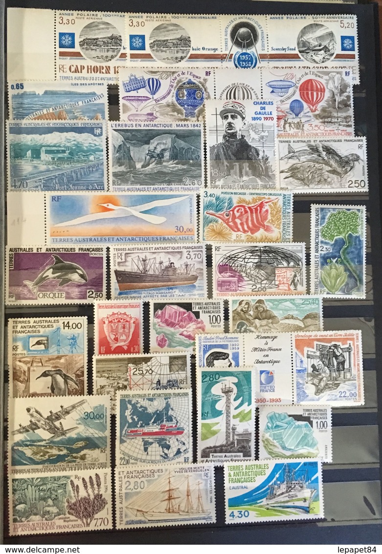 TAAF - Superbe Lot Timbres Neuf ** Dont N°23-25-26-27 - Collections, Lots & Series