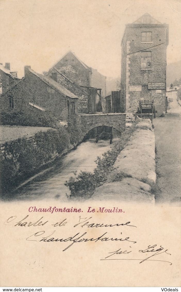 CPA - Belgique - Chaudfontaine - Le Moulin - Chaudfontaine