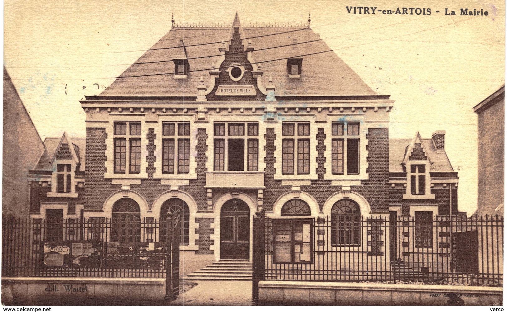 Carte Postale Ancienne De VITRY En ARTOIS - Vitry En Artois