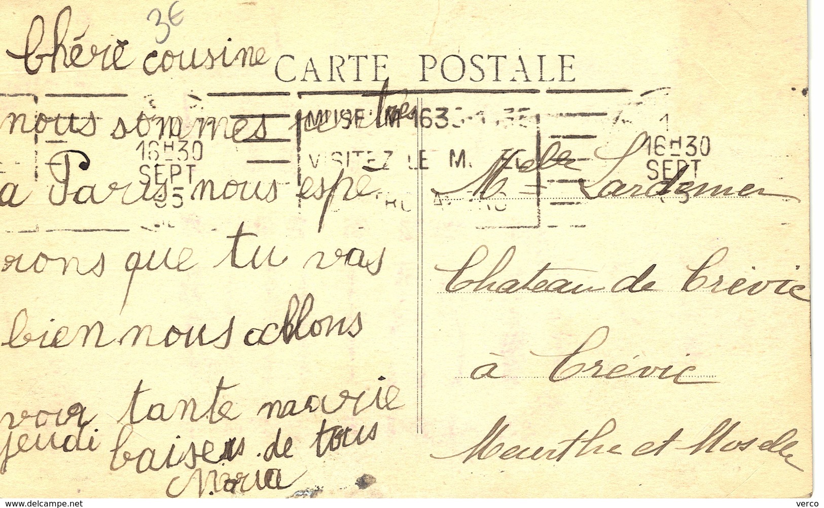 Carte Postale Ancienne De VITRY En ARTOIS - Vitry En Artois