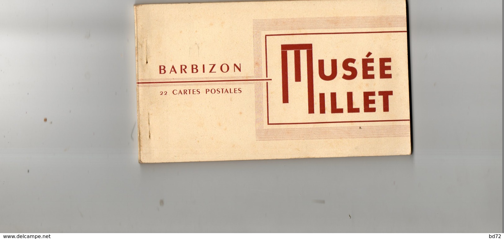 Carnet Complet De 22 Cartes Du Musée Millet ( BARBIZON ) - Pintura & Cuadros