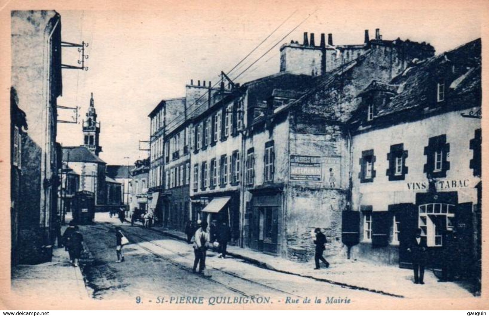 CPA - St PIERRE QUILBIGNON - Rue De La Mairie - Brest