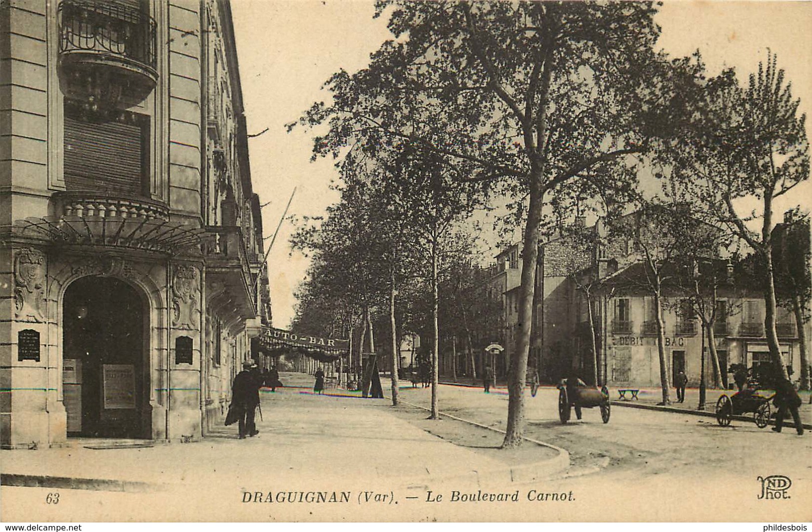 VAR  DRAGUIGNAN   Boulevard  Carnot - Draguignan