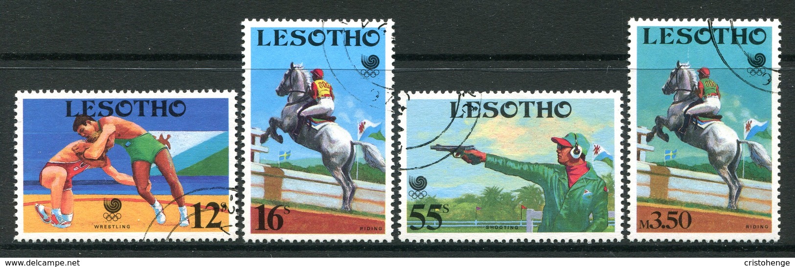 Lesotho 1988 Olympic Games Seoul Set Used (SG 838-841) - Lesotho (1966-...)