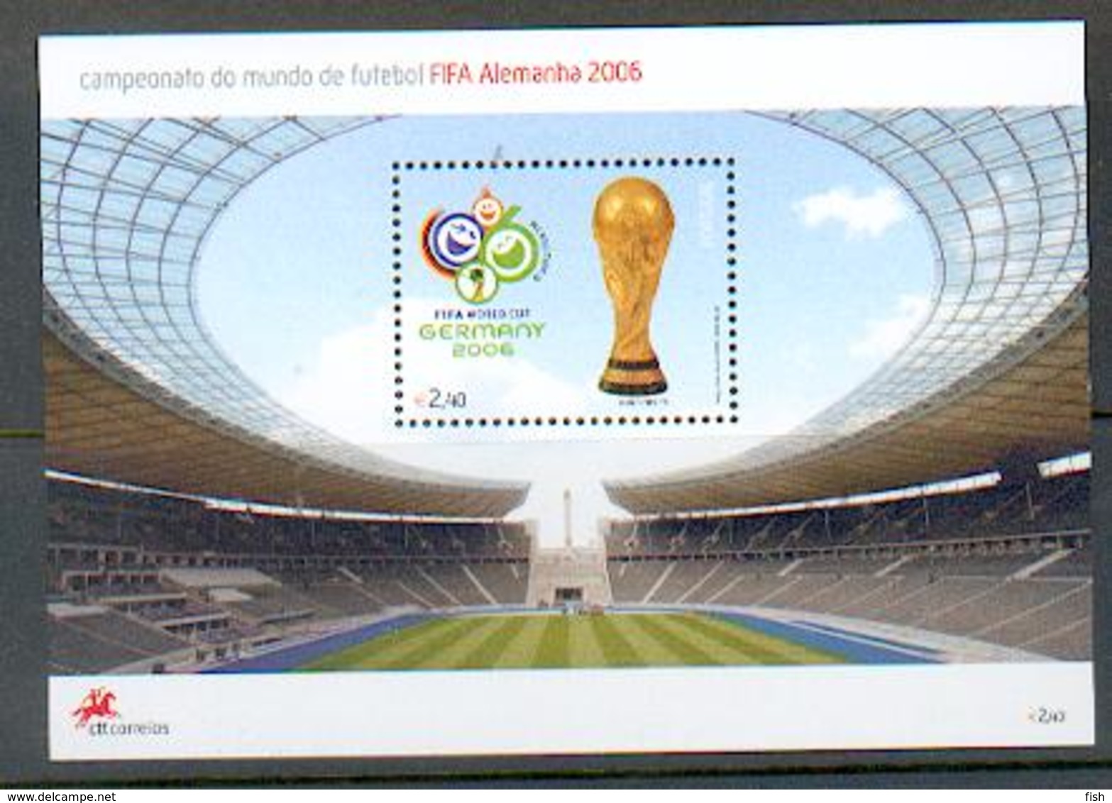 Portugal ** & Campeonato Do Mundo De Futebol, FIFA Alemanha  2006 (337) - Neufs