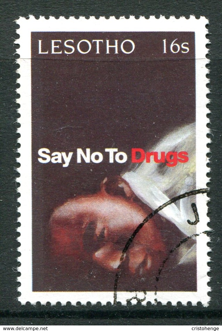 Lesotho 1991 Say No To Drugs Campaign Used (SG 1031) - Lesotho (1966-...)