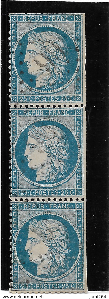 TIMBRES 60/1 ; PAIRE VERTICALE ; 102/112/122 A2  ; En L'état TTB - 1871-1875 Ceres