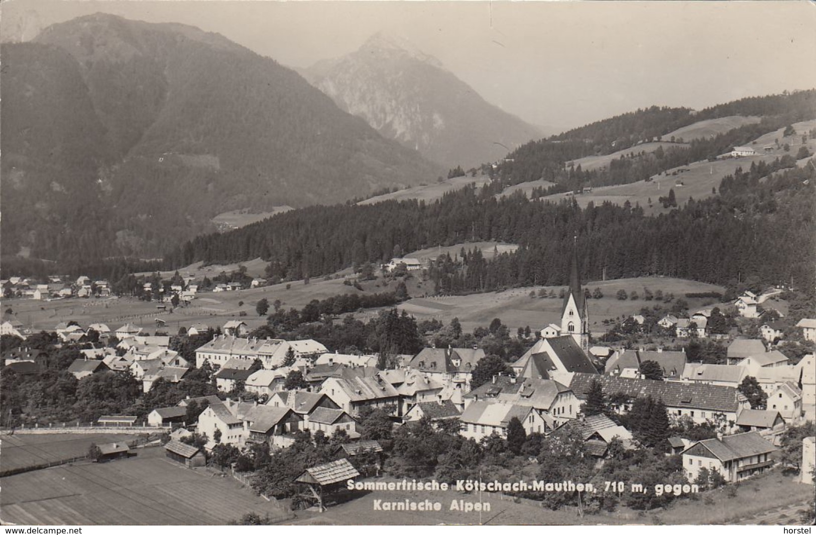 Austria - 9640 Kötschach-Mauthen - Gegen Karnische Alpen - 60er Jahre - Nice Stamp - Lesachtal