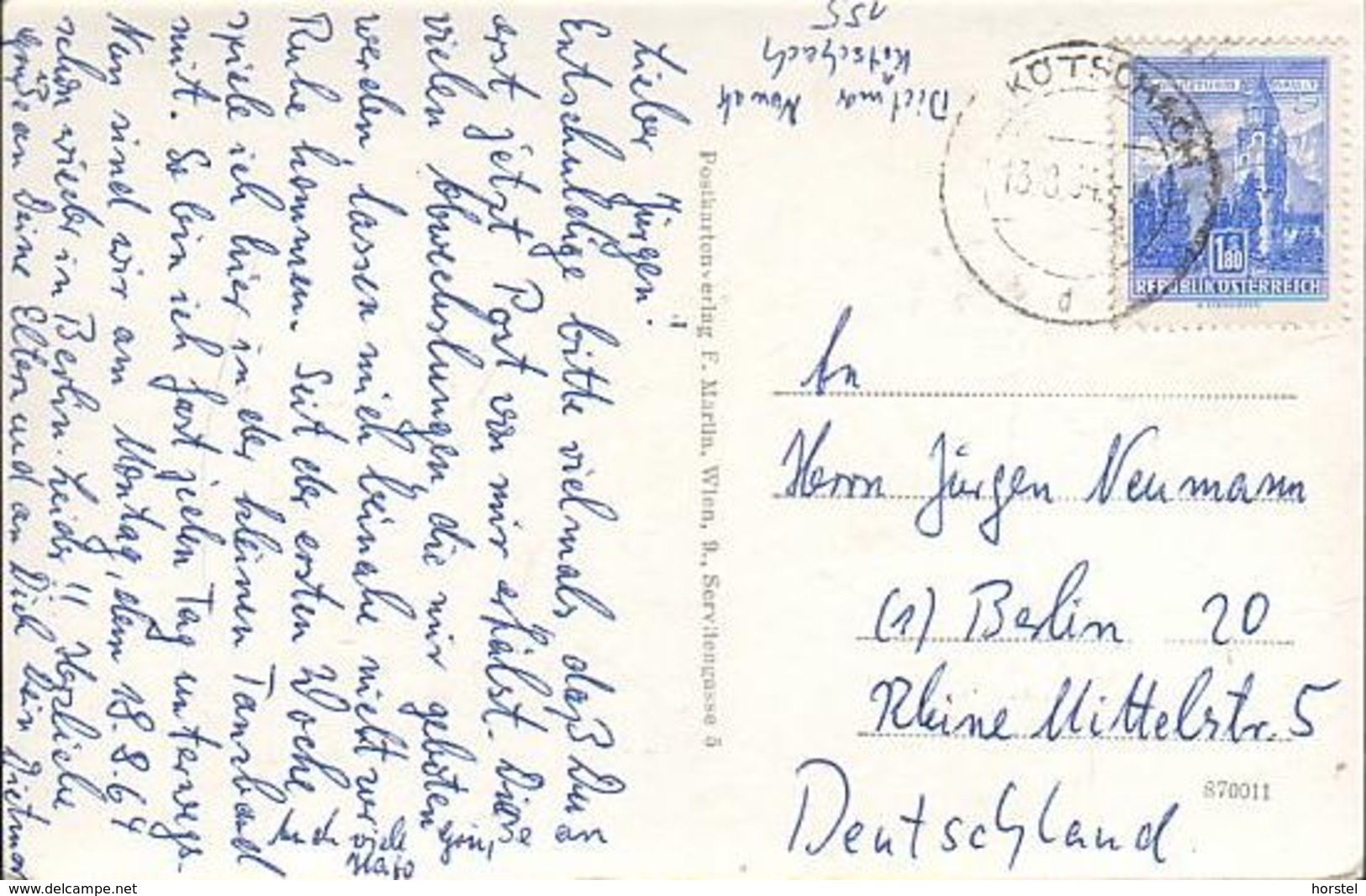 Austria - 9640 Kötschach-Mauthen - Gegen Karnische Alpen - 60er Jahre - Nice Stamp - Lesachtal