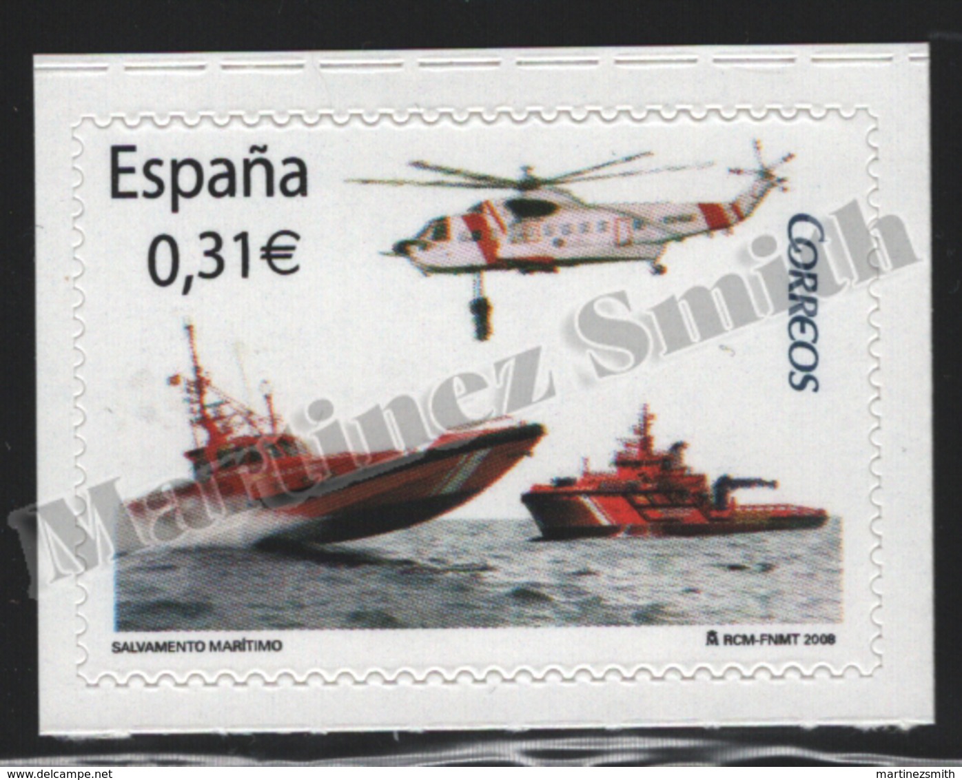 Spain - Espagne 2008 Yvert 4009, Maritime Rescue - MNH - Nuevos