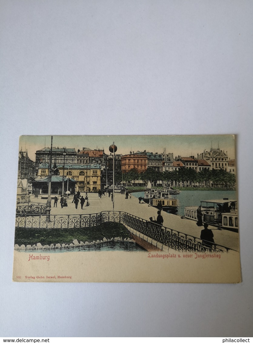 Hamburg // Landungsplatz 1905 - Andere & Zonder Classificatie
