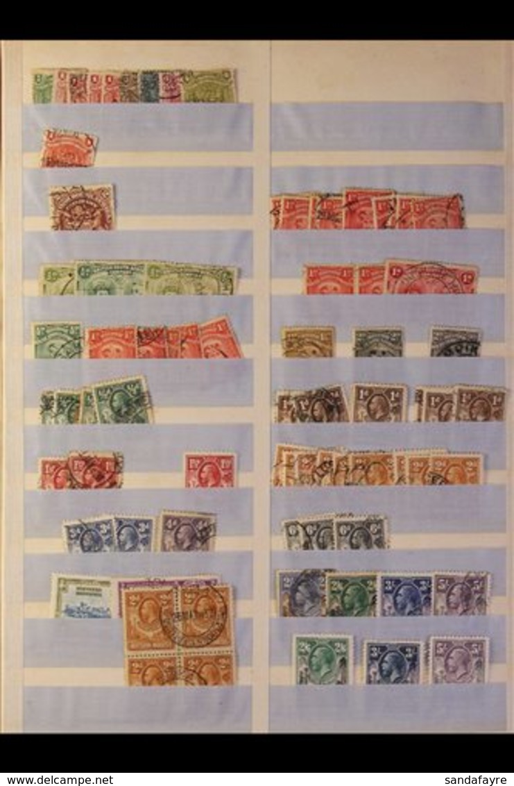 THE RHODESIAS  MINT & USED ACCUMULATION In Stock Book, Note Northern Rhodesia KGV Defins Used To 5s Plus Ranges Of KGVI  - Other & Unclassified