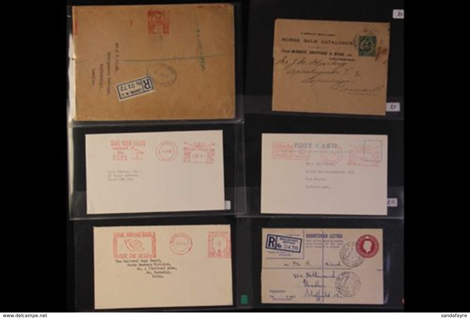 ADVERTISING ENVELOPES & METER MAIL  BIRDS & ANIMALS Theme, Includes Material Related To Dogs With 1937 "Kennel Gazette"  - Otros & Sin Clasificación