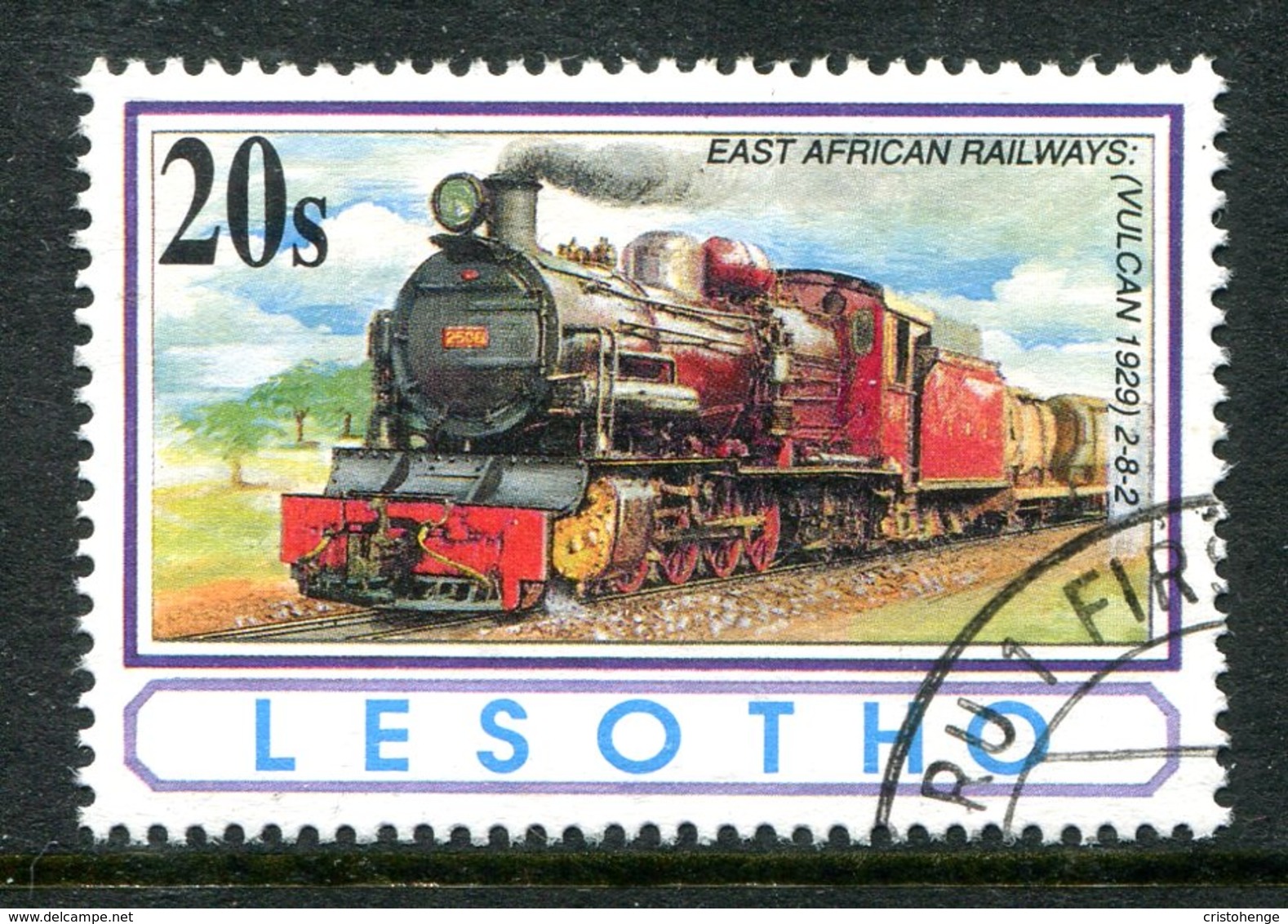 Lesotho 1993 African Railways - 20s Value Used (SG 1164) - Lesotho (1966-...)