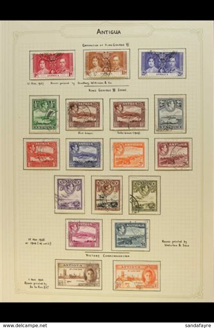 1937-75 VERY FINE USED COLLECTION  A Most Attractive ALL DIFFERENT Collection Of Complete Sets With An Occasional Additi - Other & Unclassified