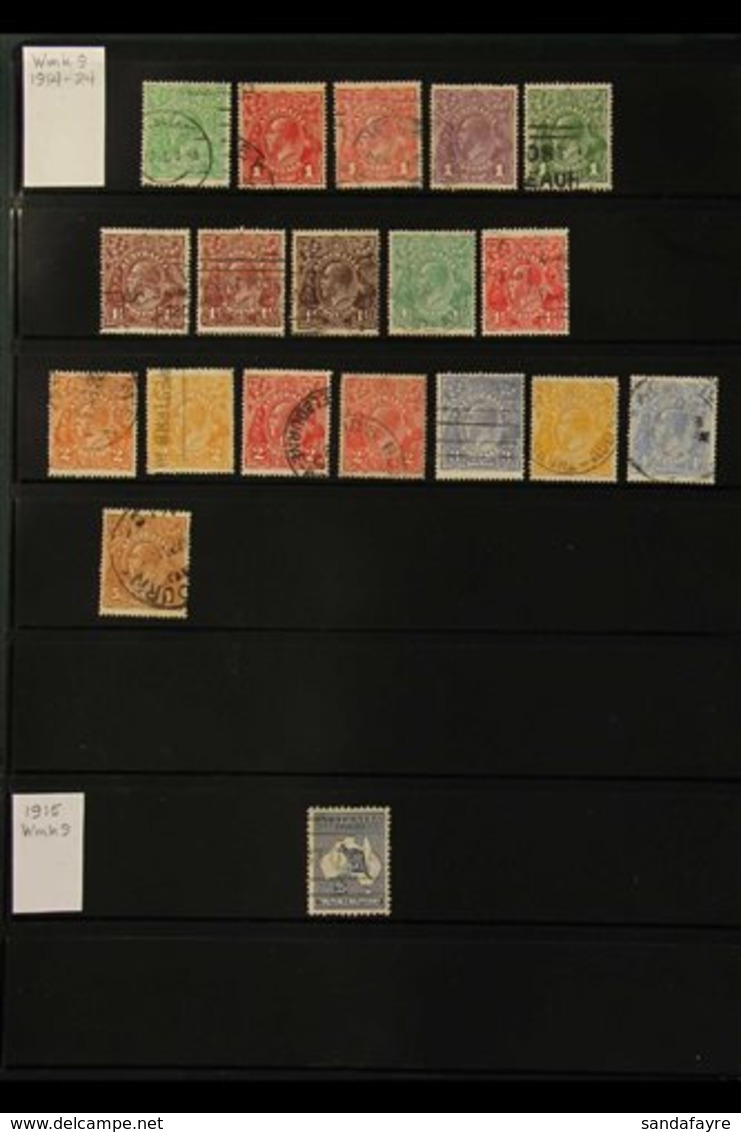 1913-85 FINE MINT & USED ACCUMULATION  Useful Ranges In A Good Quality Stock Album, We See 'Roos To 5s Used, King's Head - Sonstige & Ohne Zuordnung