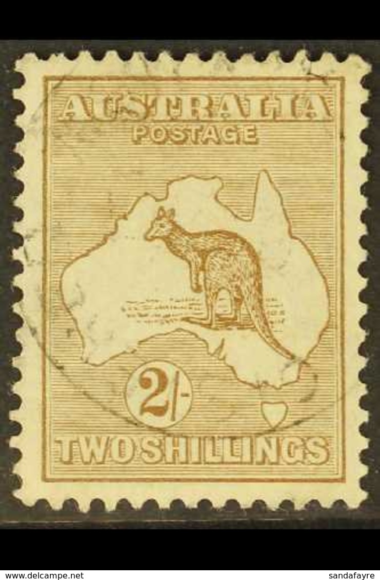 1915  2s Brown Kangaroo, SG 29, Very Fine Used. For More Images, Please Visit Http://www.sandafayre.com/itemdetails.aspx - Sonstige & Ohne Zuordnung