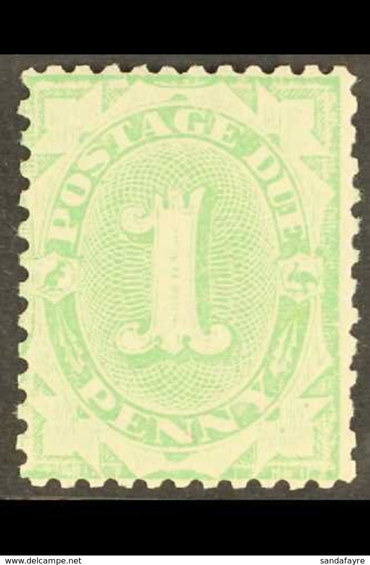 POSTAGE DUES  1907 1d Dull Green, Wmk Crown Over Double Lined A, Perf 11½ X 11, Wmk Inverted, SG D54w, Fine Mint. For Mo - Autres & Non Classés