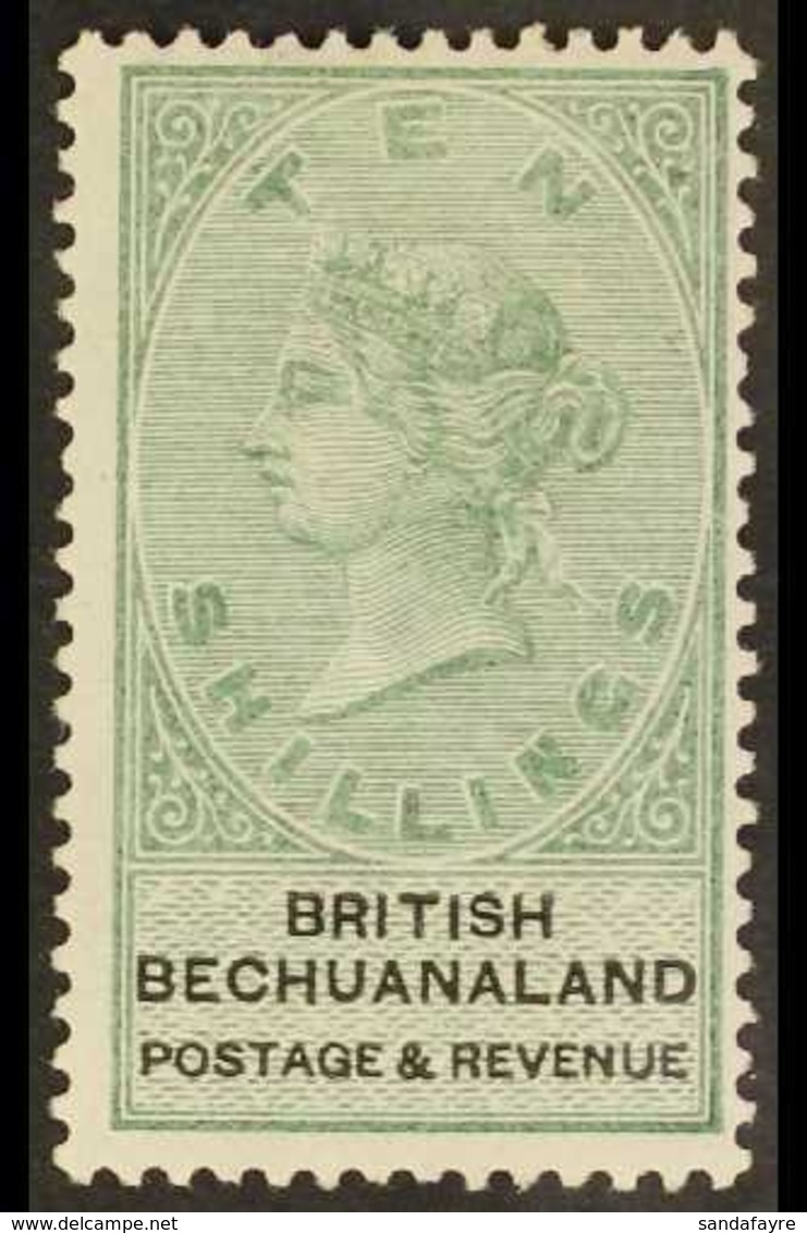 1888  10s Green & Black, SG 19, Very Fine Mint For More Images, Please Visit Http://www.sandafayre.com/itemdetails.aspx? - Sonstige & Ohne Zuordnung