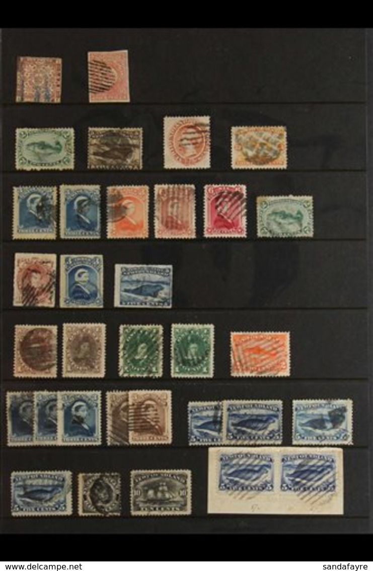 1862-1947 INTERESTING USED COLLECTION  A Useful Used Collection With A Selection Of Multiples & Postmark Interest Throug - Other & Unclassified