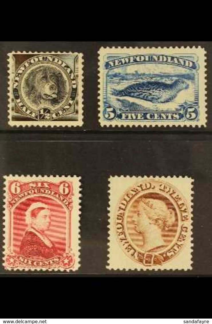 1894  New Colours Set Complete, SG 59/61, Very Fine And Fresh Mint. (4 Stamps) For More Images, Please Visit Http://www. - Other & Unclassified