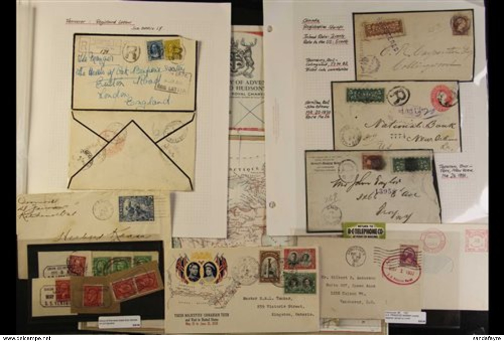 COLLECTORS COVER HOARD  A Considerable 19th Century To 1990's Assembly Stashed In A Carton, Includes A Good Range Of Int - Sonstige & Ohne Zuordnung