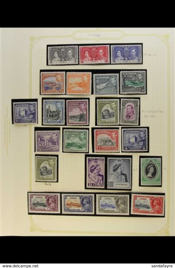 1935-1984 FINE MINT COLLECTION  On Leaves, ALL DIFFERENT, Inc 1935 Jubilee Set, 1938-51 Pictorials Most Vals To 90pi Inc - Other & Unclassified