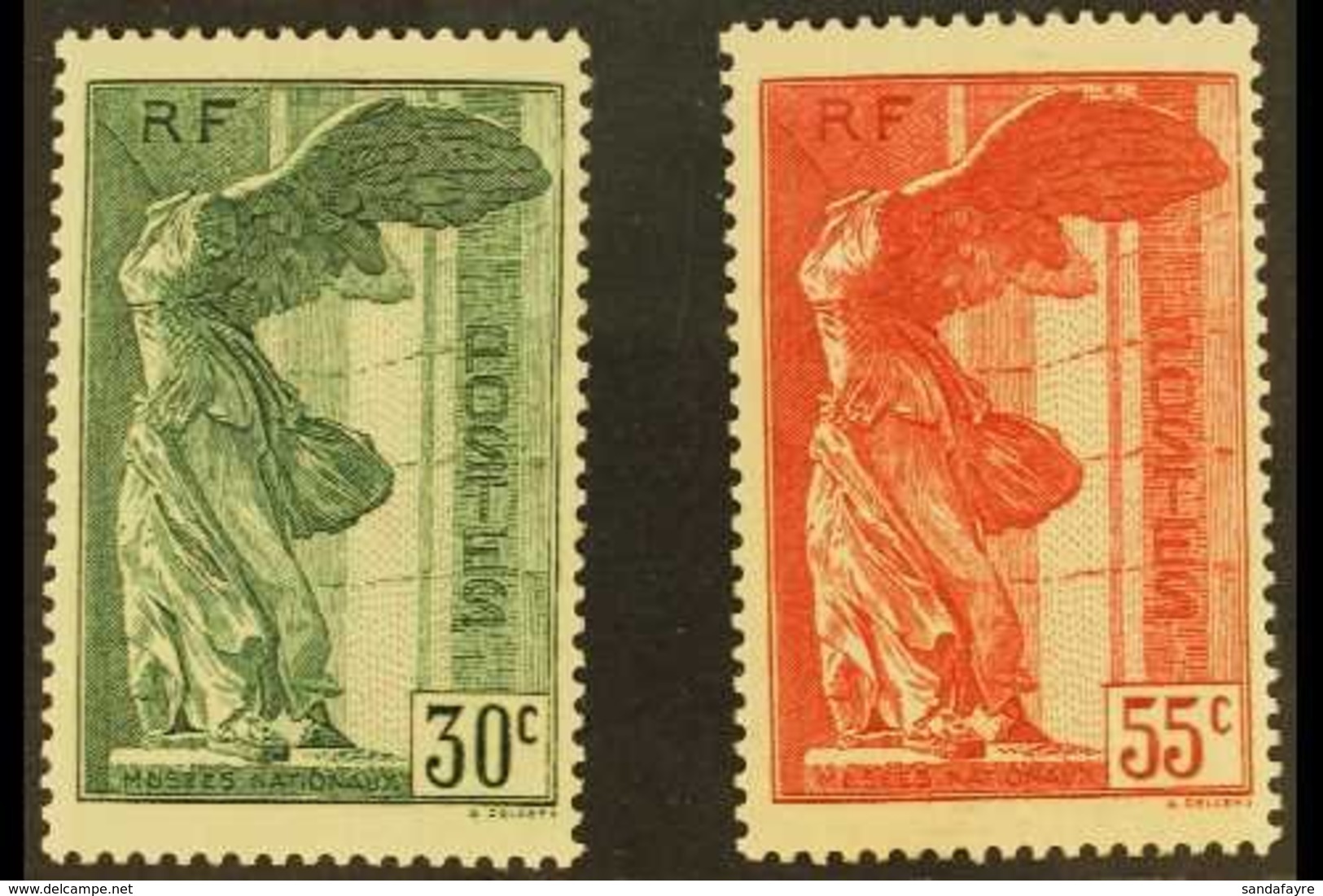 1937  National Museums Complete Set (SG 586/87, Yvert 354/55), Never Hinged Mint. (2 Stamps) For More Images, Please Vis - Other & Unclassified