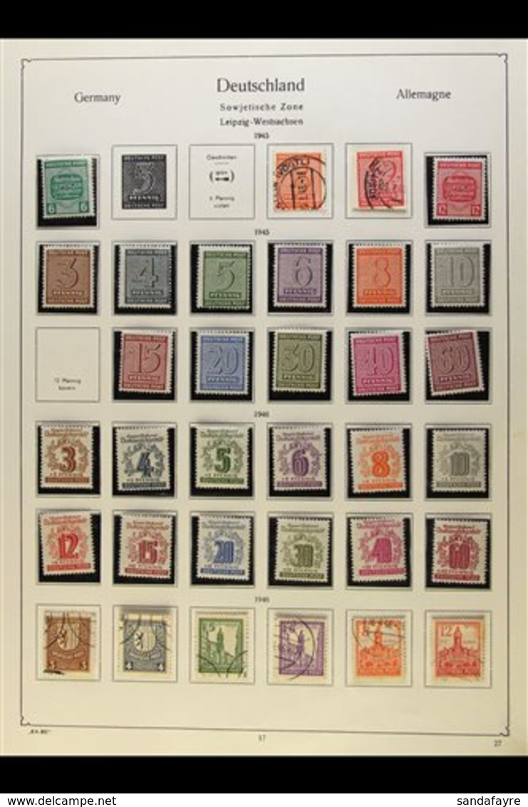 1945-1949 INTERESTING & EXTENSIVE COLLECTION.  An Attractive Collection Of Mint (chiefly NHM) Or Used Stamps Presented O - Other & Unclassified