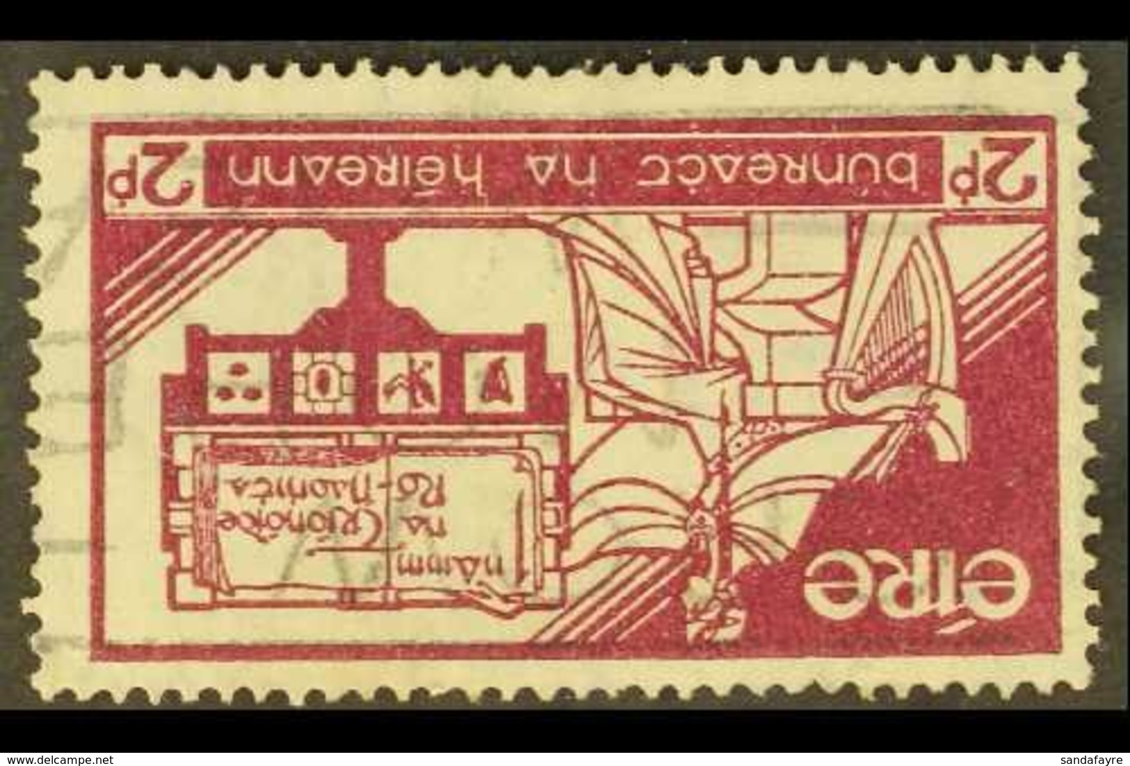 1937  1937 2d Constitution Day, WATERMARK INVERTED, SG 105w, Good Used. For More Images, Please Visit Http://www.sandafa - Sonstige & Ohne Zuordnung