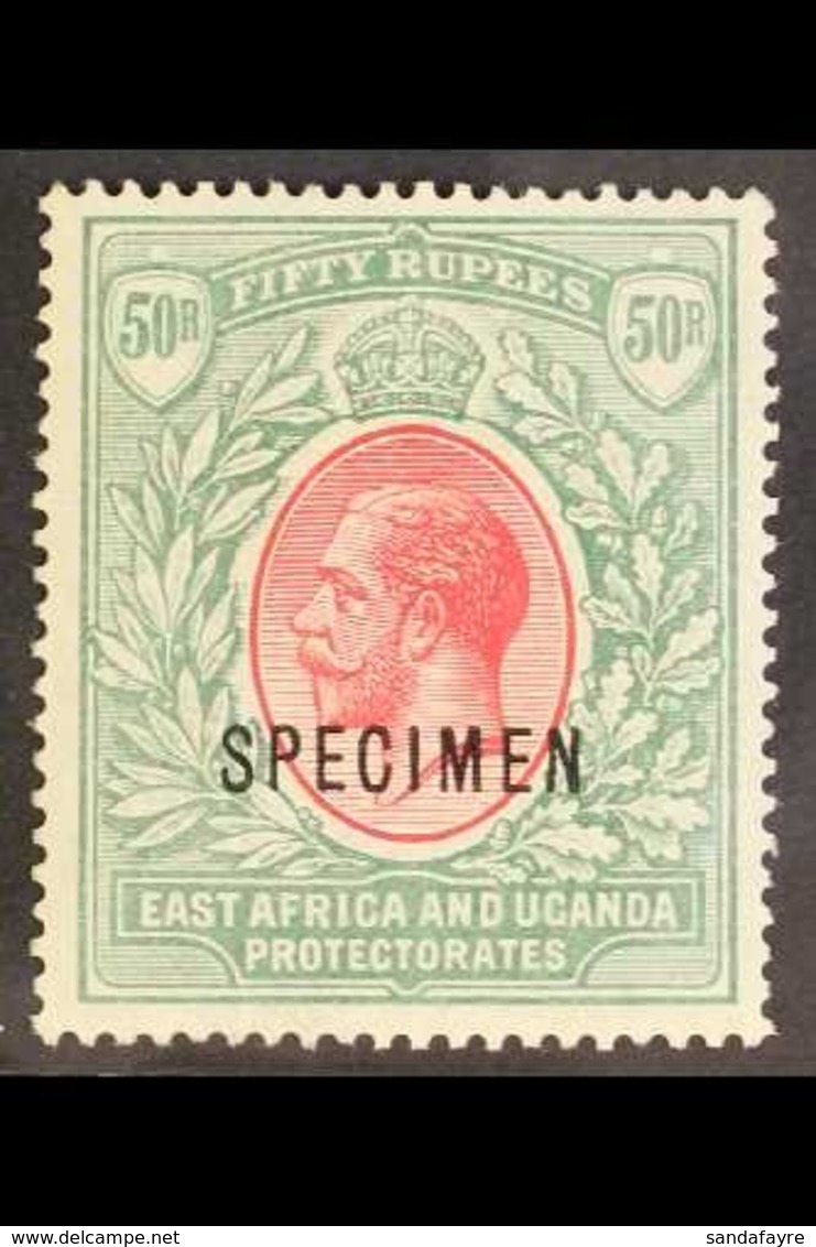 1912 - 21  50r Dull Rose Red And Dull Greyish Green, Geo V, Overprinted "Specimen", SG 61s, Very Fine Mint. For More Ima - Vide