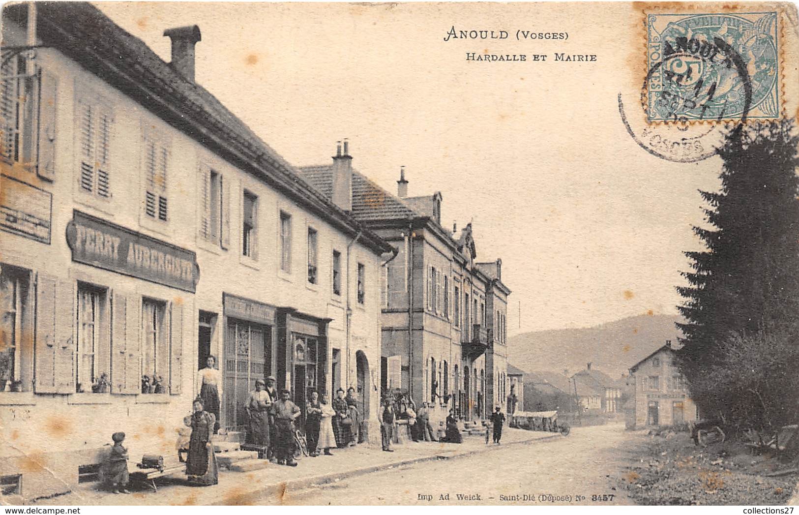 88-ANOULD- HARDALLE ET MAIRIE - Anould