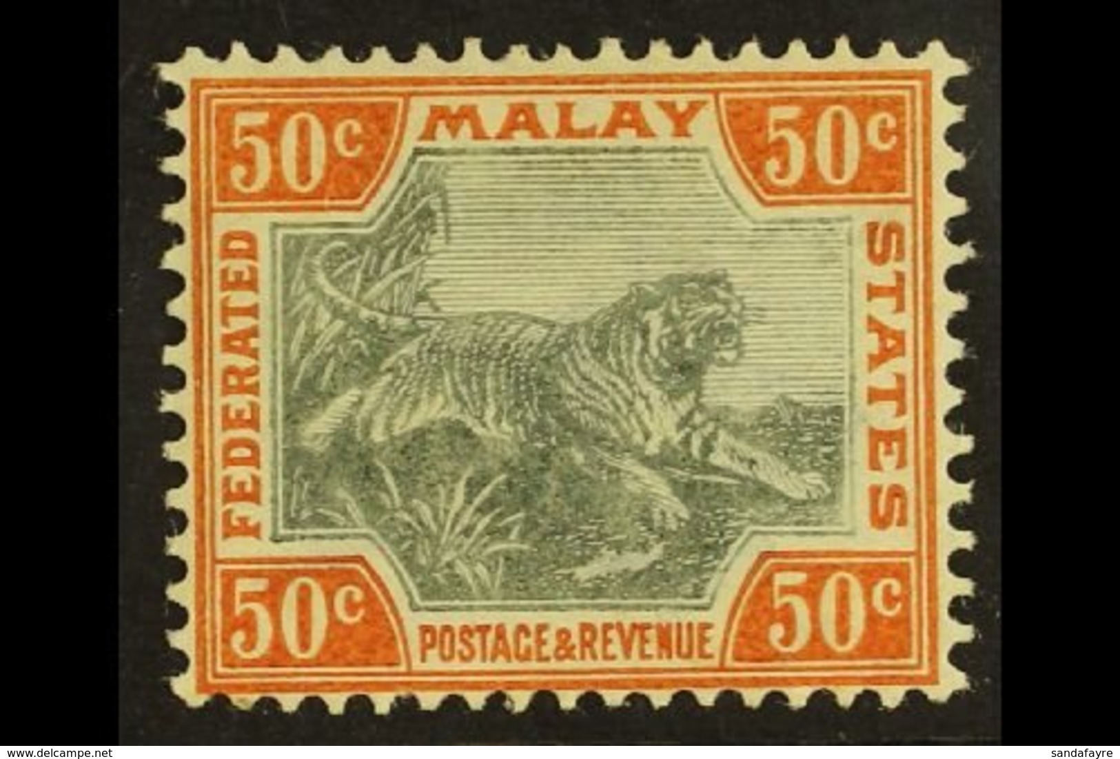 FEDERATED STATES  1904 - 22 4c Grey And Orange, Wmk MCA, SG 47, Very Fine Mint. For More Images, Please Visit Http://www - Sonstige & Ohne Zuordnung