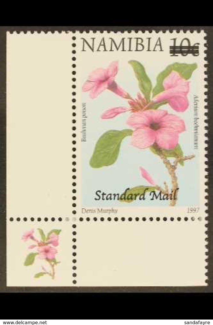 2005  "Standard Mail" ($1.70) On 10c Bushman Poison Flower, SG 990, Never Hinged Mint, Corner Marginal Example. For More - Namibia (1990- ...)