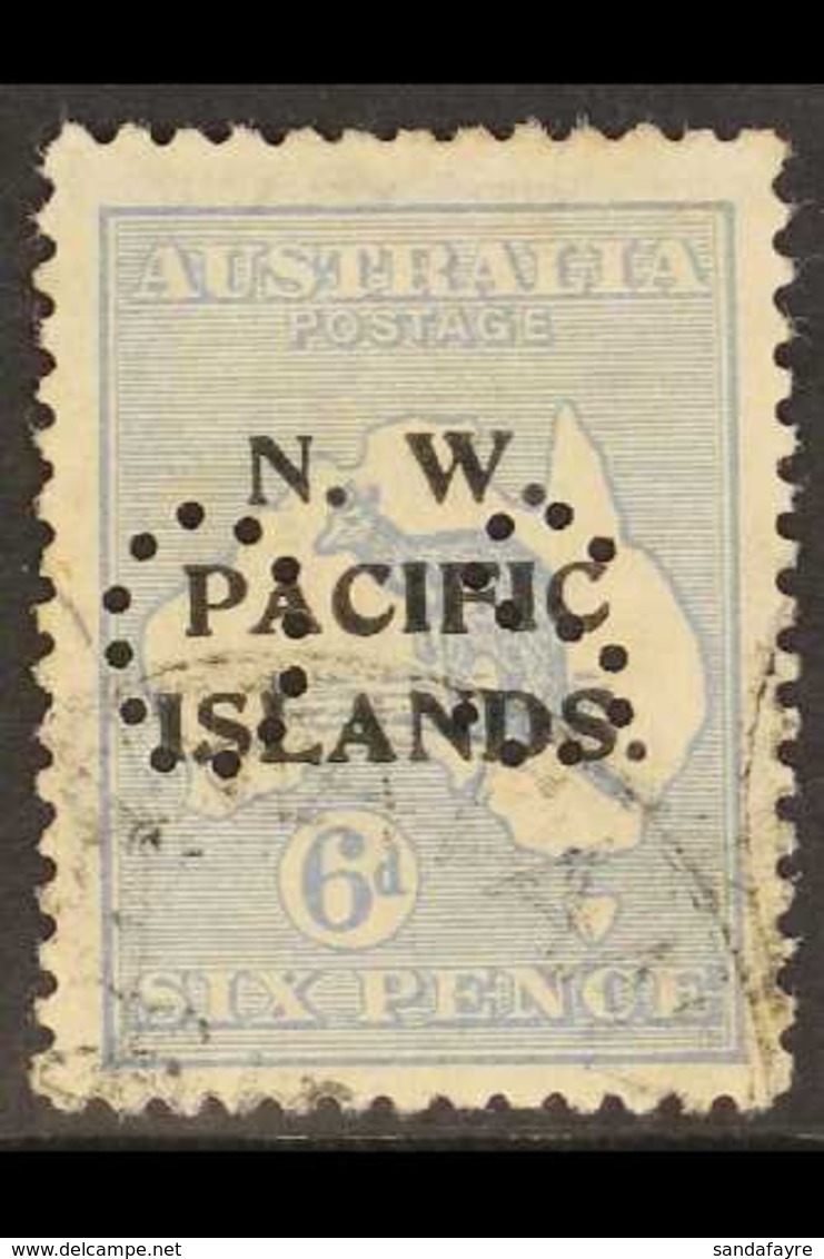 NWPI  OFFICIAL 1919-23 6d Greyish Ultramarine Roo Overprint, SG O9a, Fine Used With "Namatanai" Cds's, Good Centring, Fr - Papua-Neuguinea