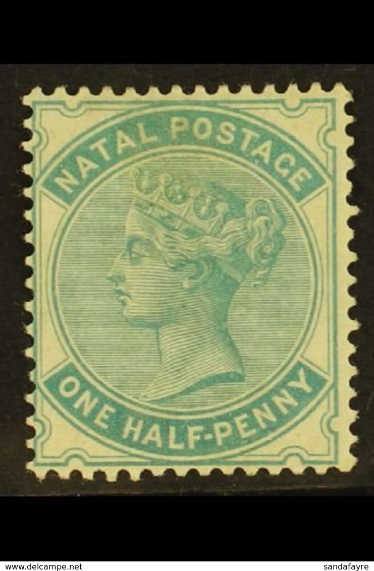 1882  ½d Blue Green, Wmk CA, SG 97, Very Fine And Fresh Mint. For More Images, Please Visit Http://www.sandafayre.com/it - Unclassified