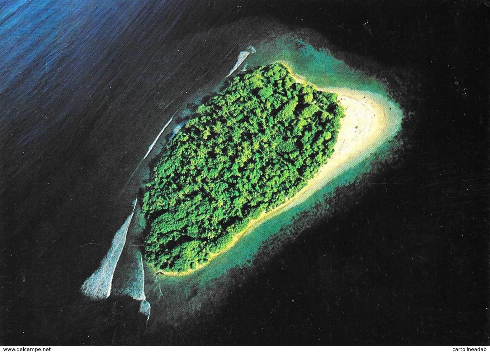 [MD3005] CPM - MALDIVE - UNIHABITED ISLAND - ART EDITION - BY ERIC KLEMM - Non Viaggiata - Maldives