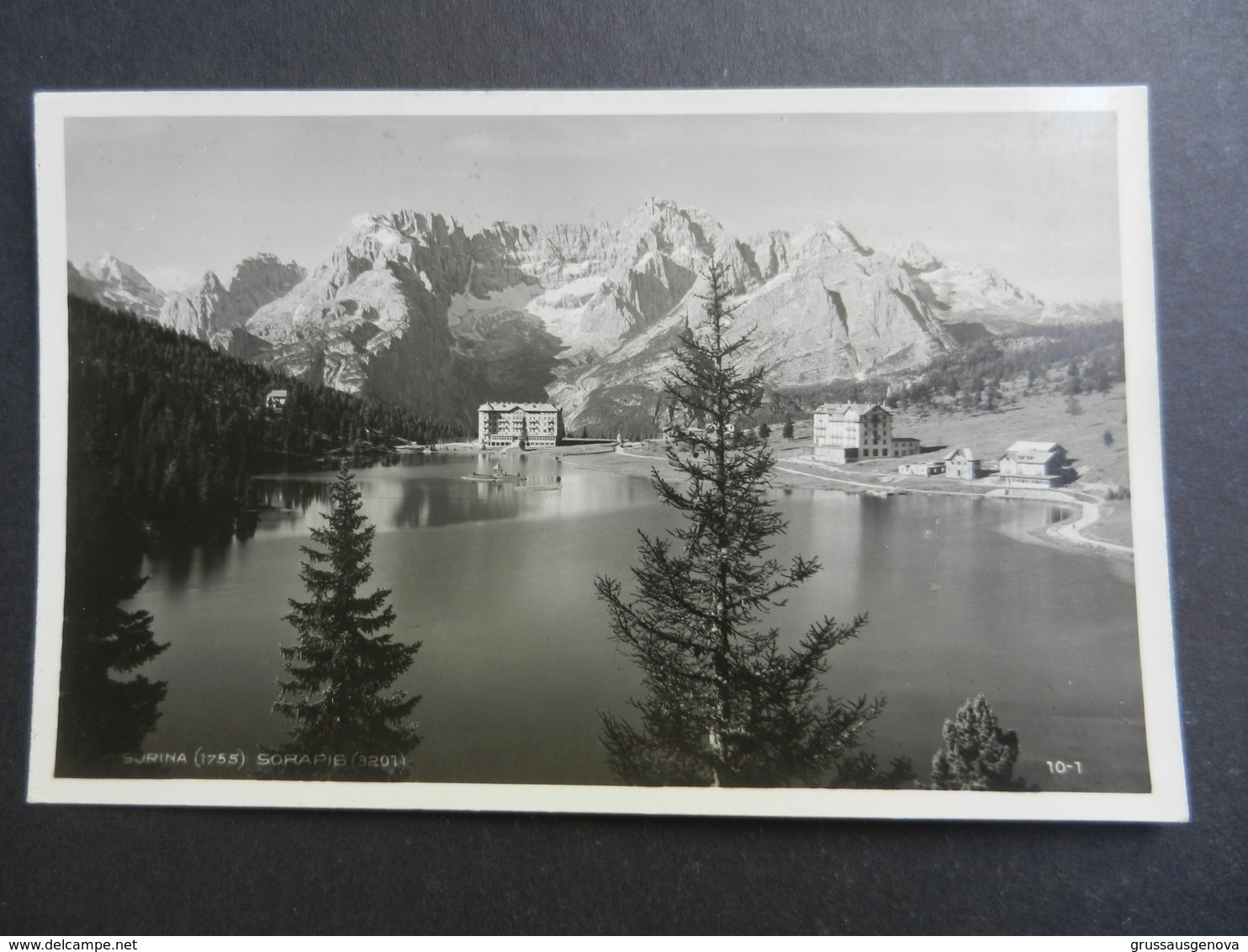 19915) LAGO MISURINA SORAPIS VIAGGIATA 1934 - Bolzano