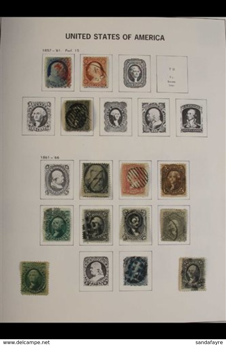 1851-1944 OLD TIME COLLECTION. CAT £3500+  A Clean And Attractive Mint & Used Collection (mostly Used) Presented In A DA - Sonstige & Ohne Zuordnung