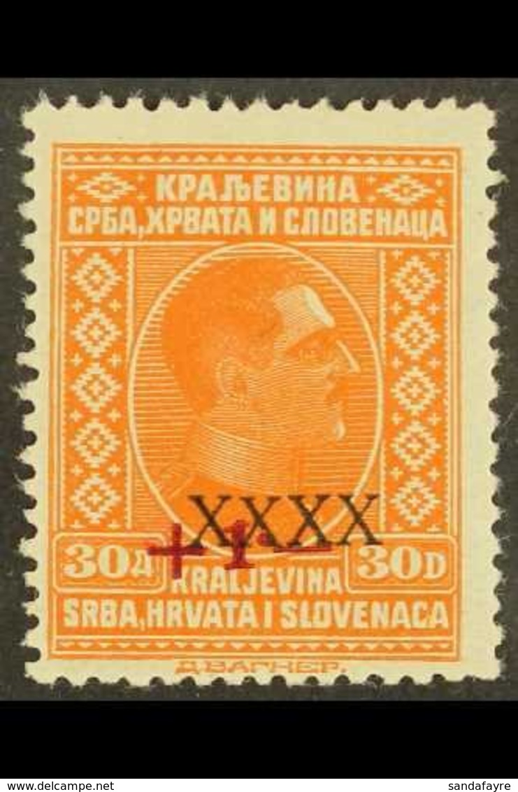 1928  30d Orange With "XXXX" Opt, Mi 221, SG 242, Vfm, Fresh For More Images, Please Visit Http://www.sandafayre.com/ite - Other & Unclassified