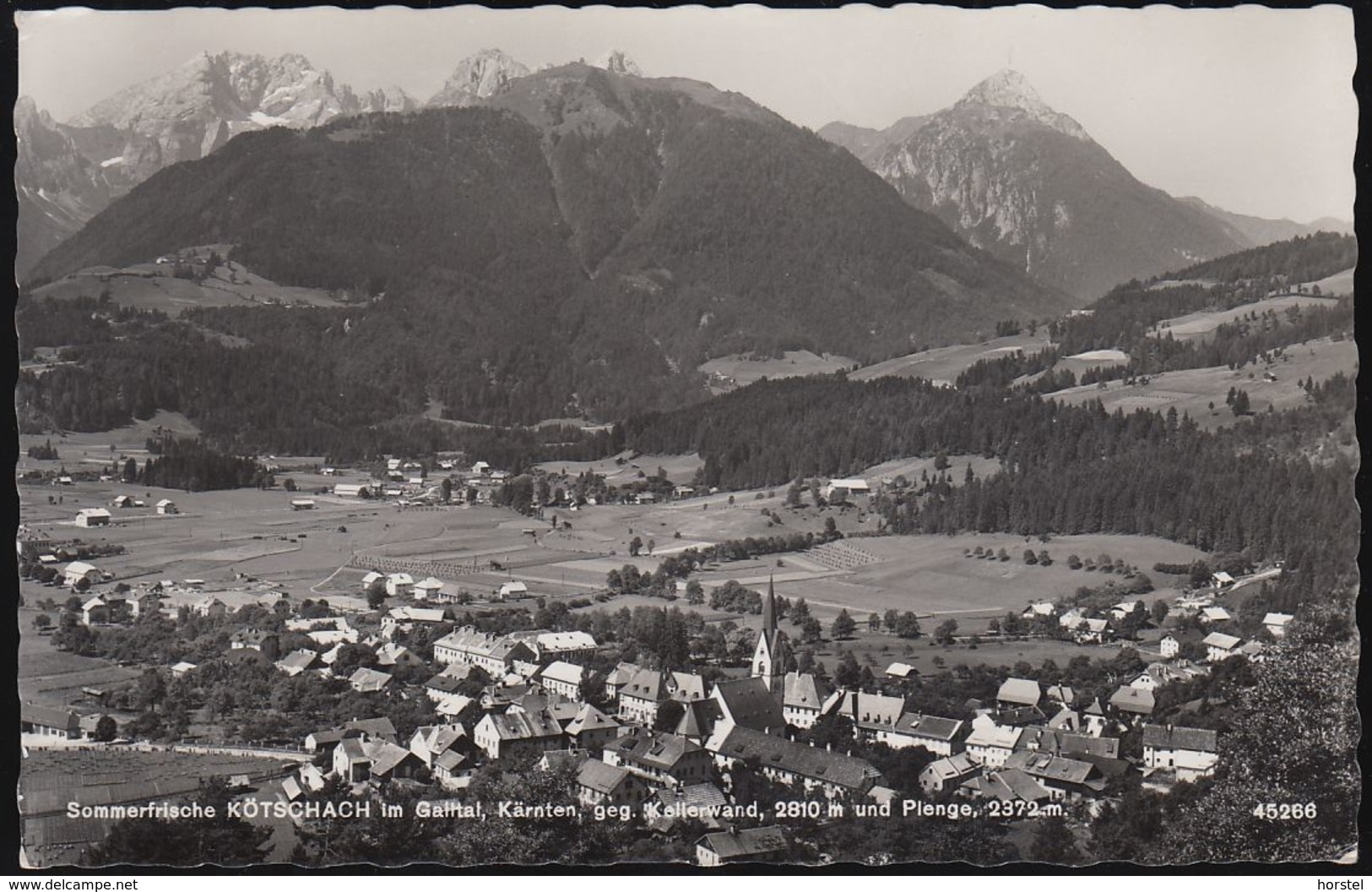 Austria - 9640 Kötschach-Mauthen - Im Galltal Gegen Kellerwand Und Plenge - Nice Stamp - Lesachtal