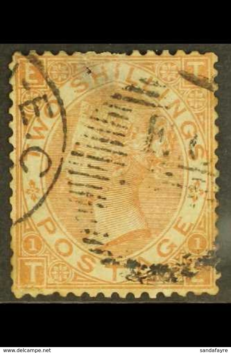 1867-80  2s Brown, Wmk Spray Of Rose, SG 121, Good Used, Faults, Spacefiller, Cat.£4250. For More Images, Please Visit H - Sonstige & Ohne Zuordnung