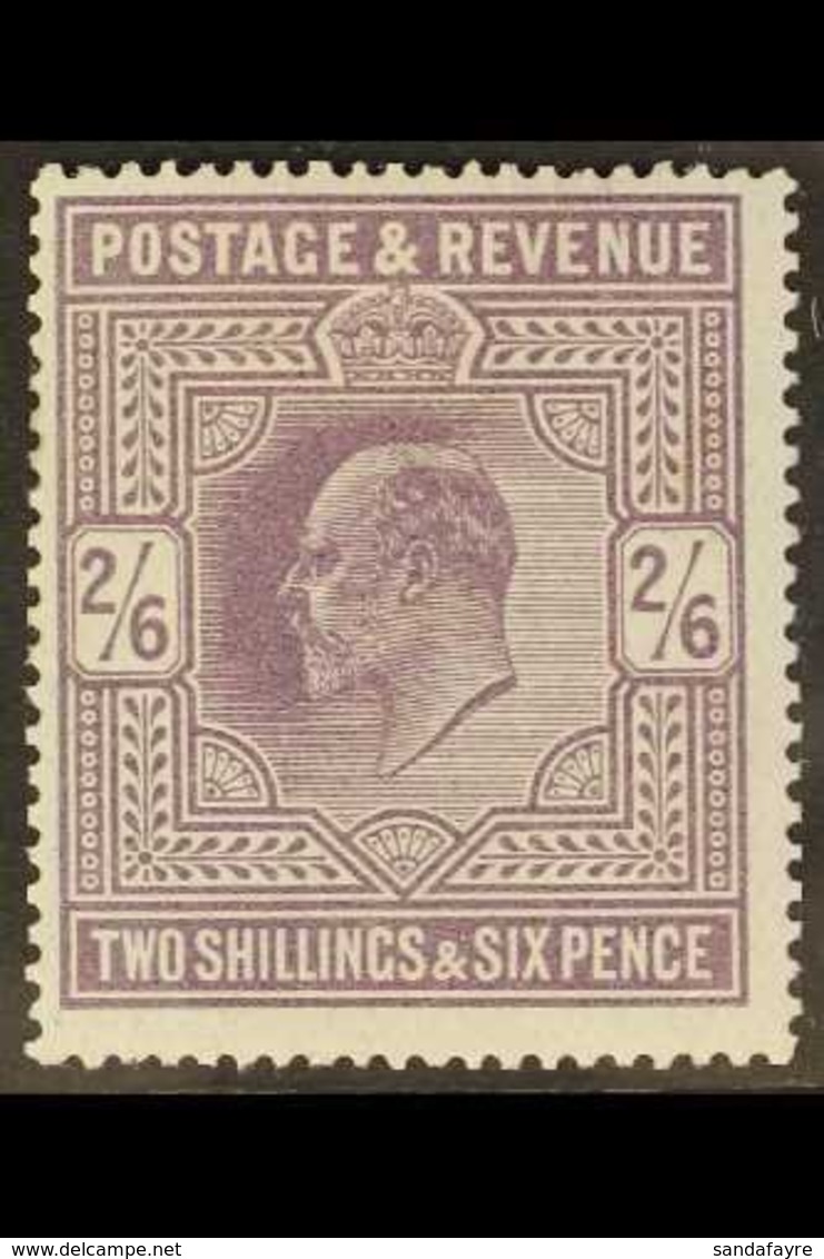 1911-13  2s6d Dull Greyish Purple Somerset House, SG 315, Mint Lightly Hinged.. For More Images, Please Visit Http://www - Unclassified